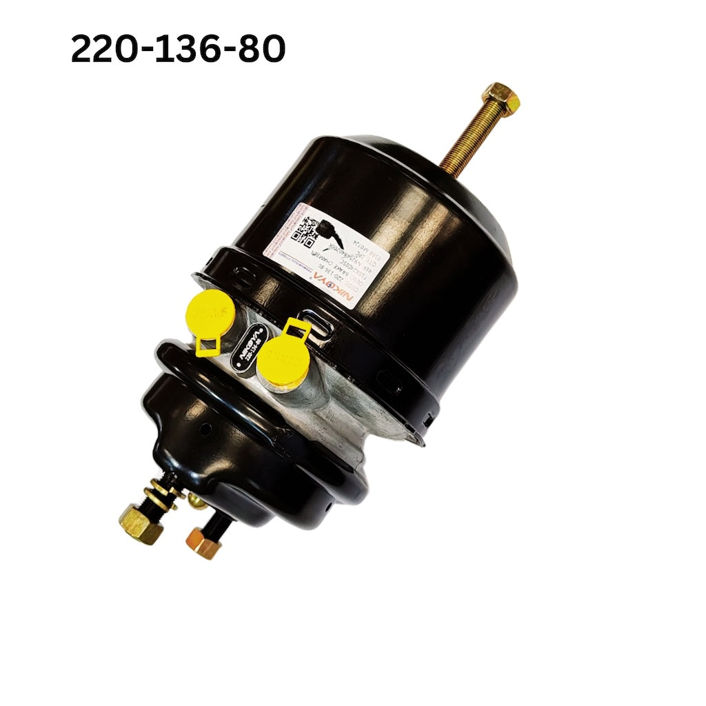 Nikoya Spare Parts 220-136-80 replaces Brake Chamber T16X24 Disc Mercedes 9254840200