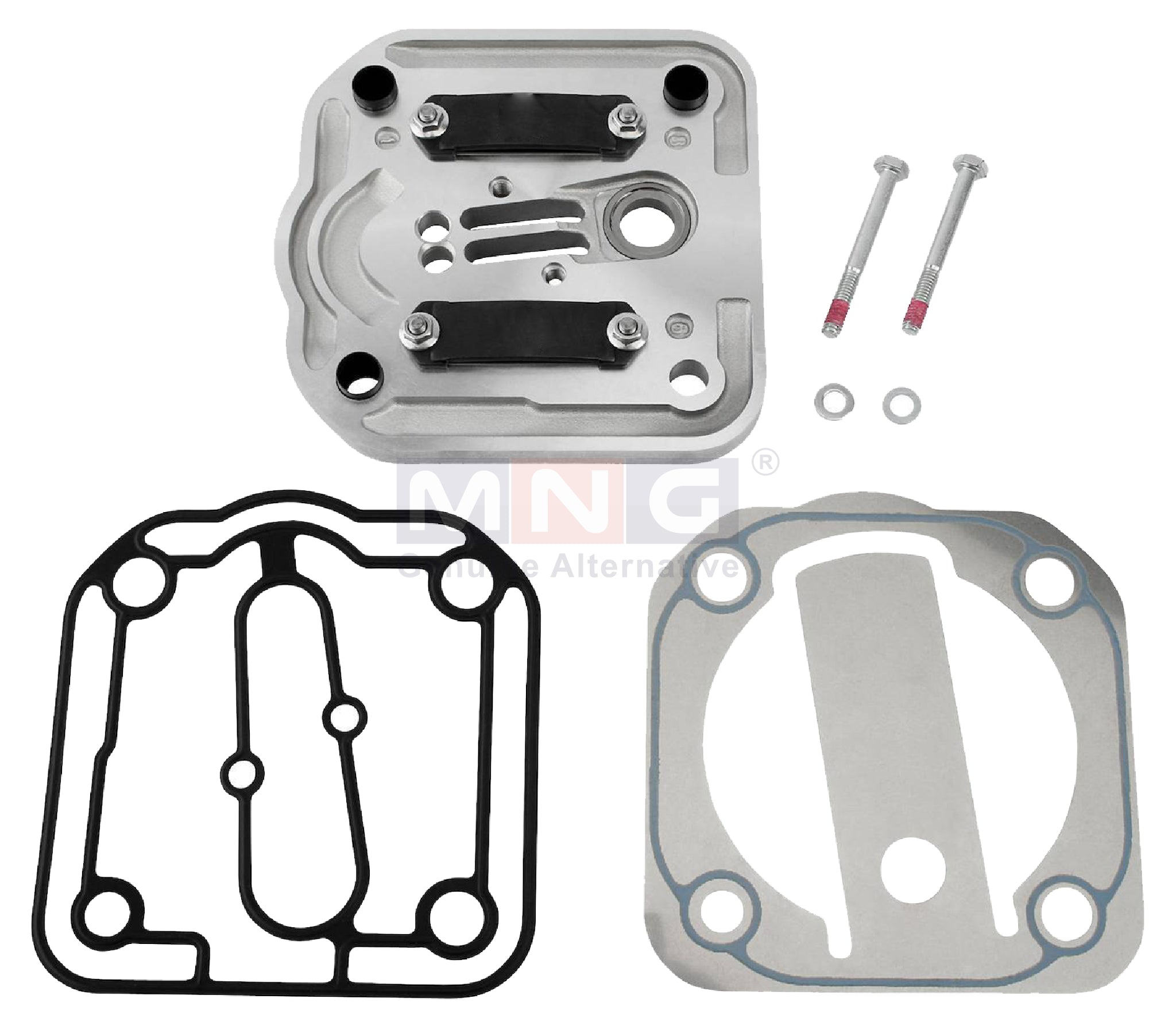 MNG Spare Parts 176-033 replaces Air Compressor Valve Plate Kit Mercedes 5411300820