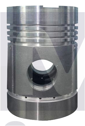 MNG Spare Parts replaces PISTON 125MM-3.0X3.0X4.0 PIN 46X102MM , OM 401/402 , 4020300517, 4020371201