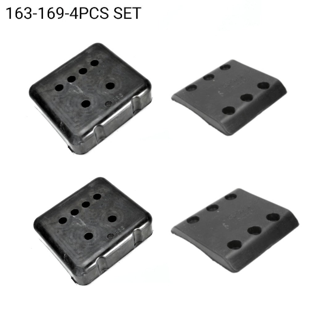 MNG Spare Parts 163-169-4PCS SET replaces 5th Wheel Rubber Universal