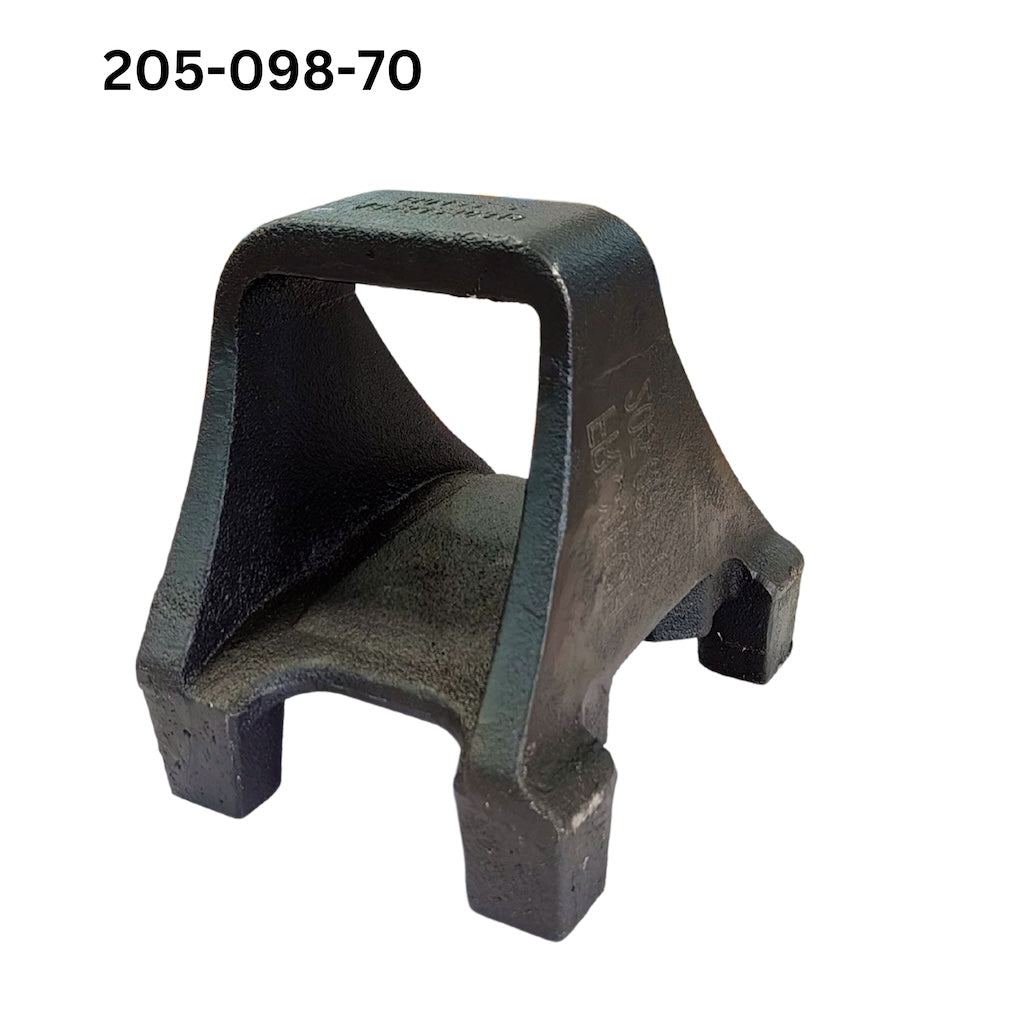 Frictech Spare Parts 205-098-70 replaces Spring Bracket 4.5 LH Mercedes 6253250219