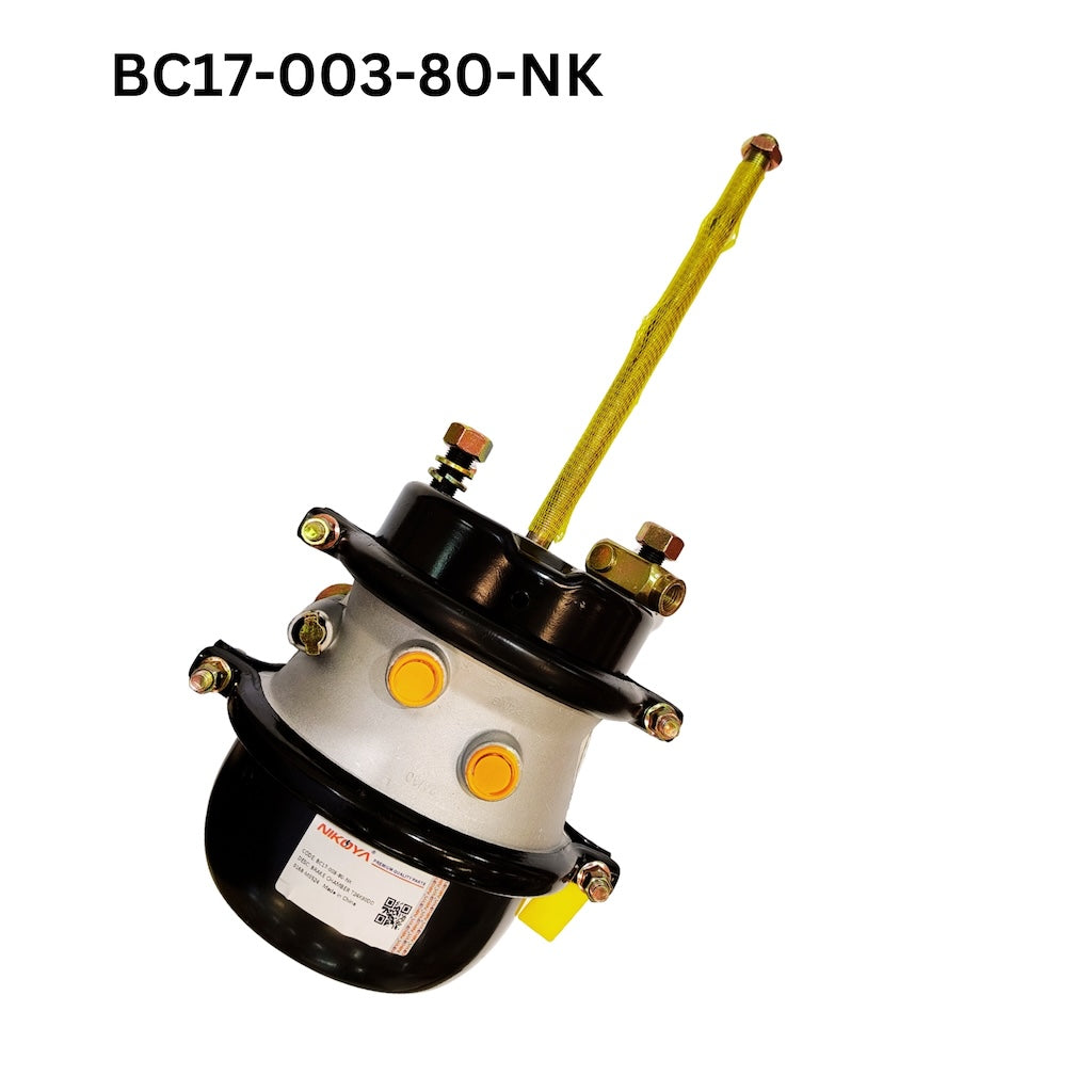 Nikoya Spare Parts BC17-003-80-NK replaces Brake Chamber T24X30DD BPW 9253713000