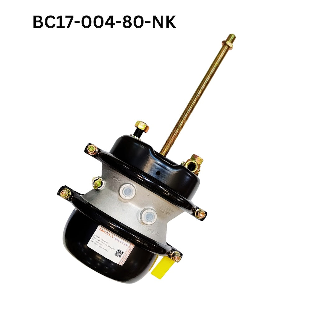 Nikoya Spare Parts BC17-004-80-NK replaces Brake Chamber T30X30DD BPW 9253723000