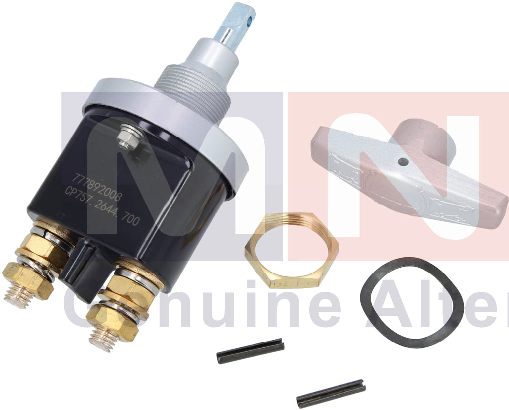 MNG Spare Parts replaces Battery Main Switch, Iveco 04822229, 4822229 Turbotech Turbostar Eurotech Eurostar Eurotrakker