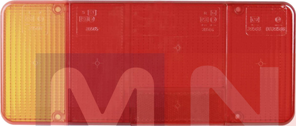 MNG Spare Parts replaces Tail Lamp Glass, Iveco 07984796 Iveco (L)