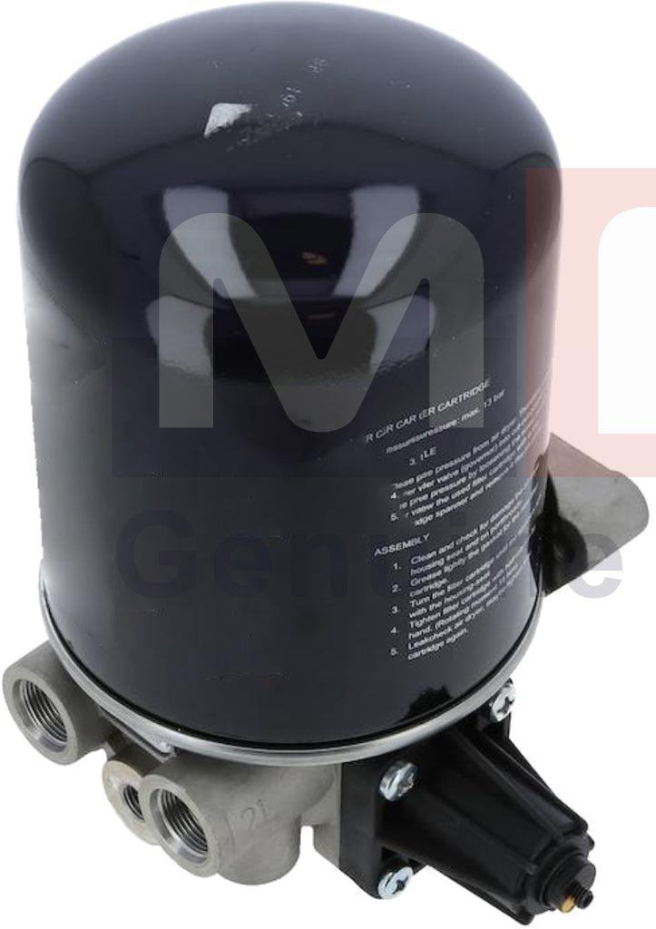MNG Spare Parts replaces Air Dryer, Iveco 08160465, 08160467, 08160471, 41000229 Eurocargo Eurotech Eurostar