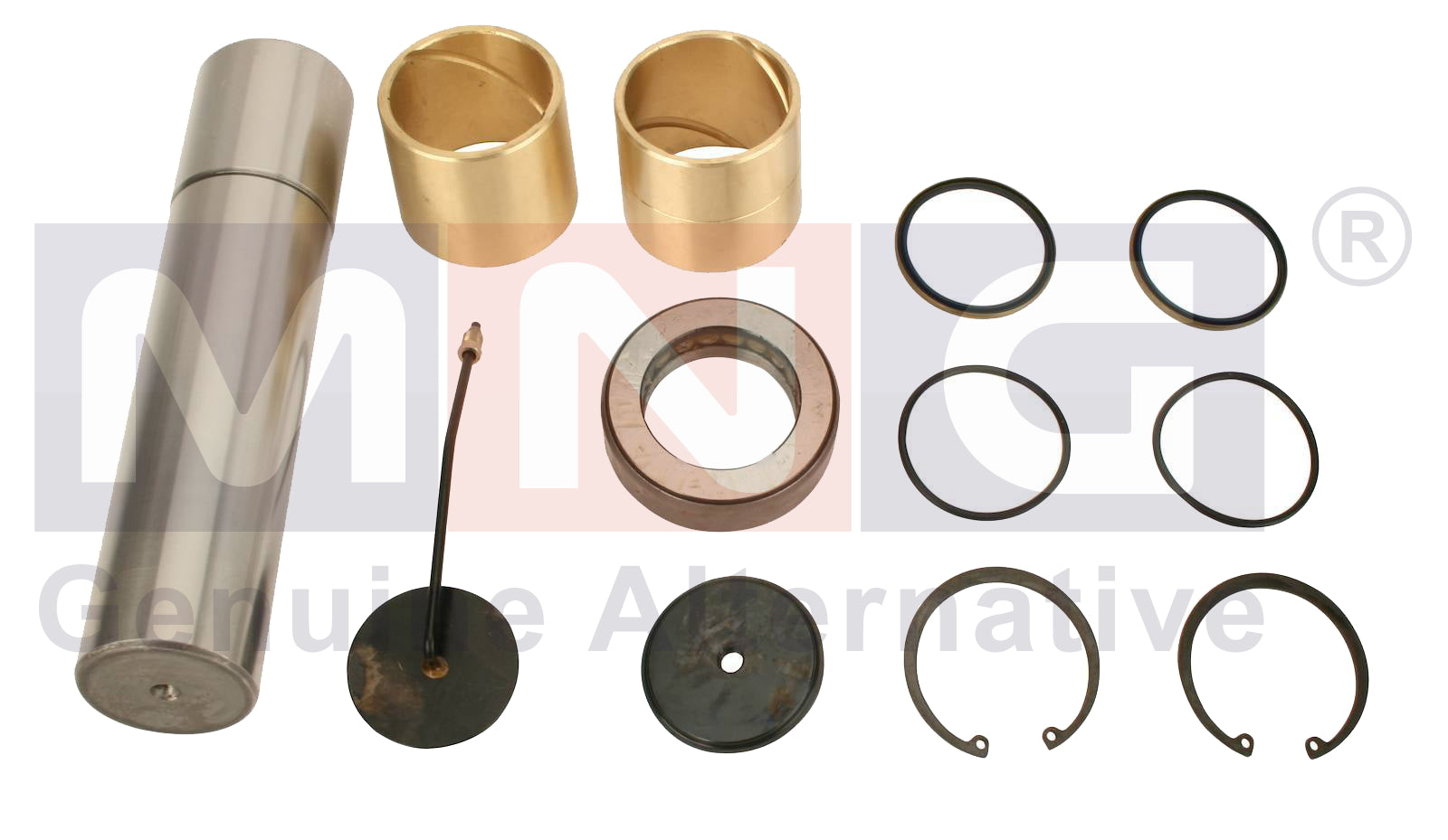 MNG Spare Parts  replaces KING PIN KIT , D1-51MM L222, 8M , D2-50MM , 3913300019 , 181-001