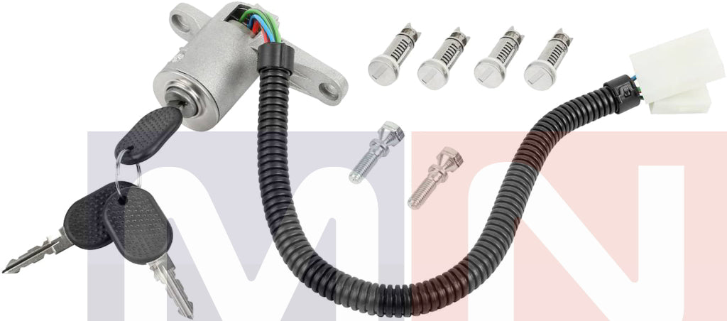 MNG Spare Parts replaces Ignition Lock, Iveco 504026642 Eurocargo Eurotech Eurostar Eurotrakker