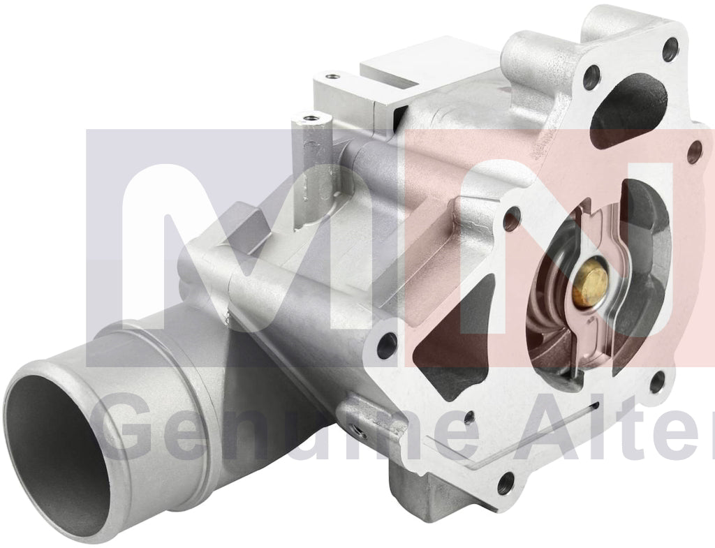 MNG Spare Parts replaces Thermostat Housing, Iveco 504238777 Powerstar Eurotech Eurostar Stralis